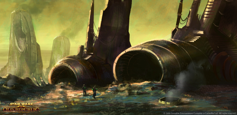 Illustration for article titled Star Wars: The Old Republic Takes On The Hutt Home World